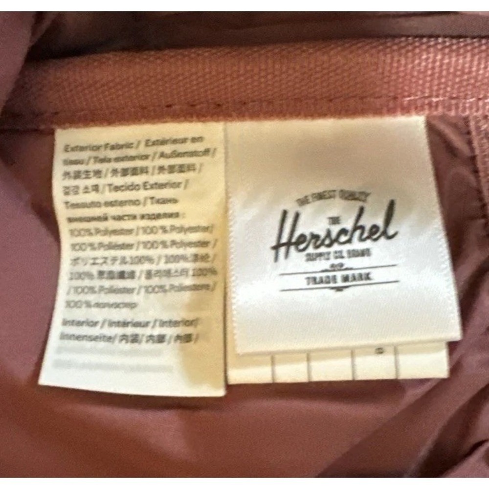 Herschel Backpack Nova Mid Volume Deco Rose Roll Call Pink Laptop Travel School - Picture 3 of 10